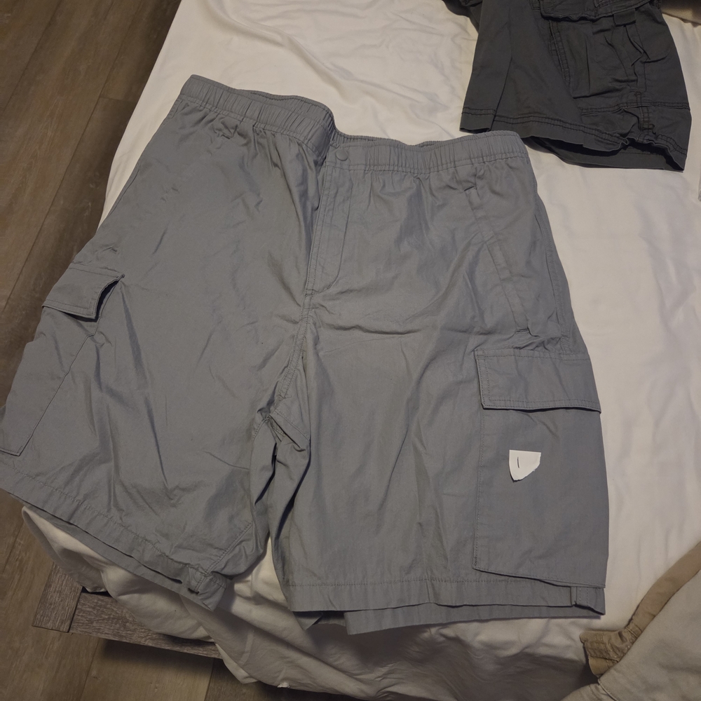 GAP Men's Light Gray Cargo Shorts